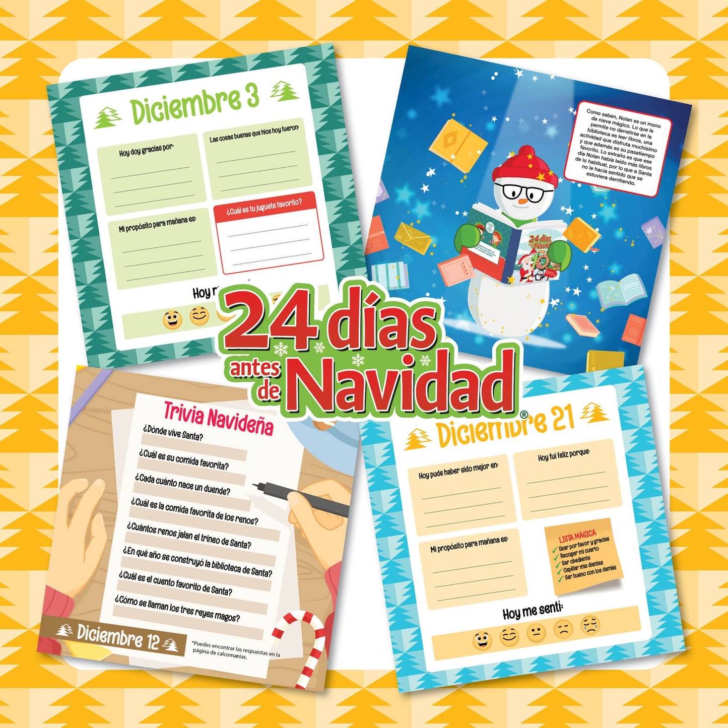 Libro 24 dias antes de Navidad Edicion 2024