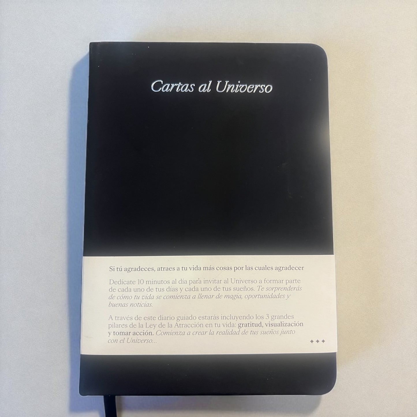 Diario de gratitud y manifestación Cartas al Universo