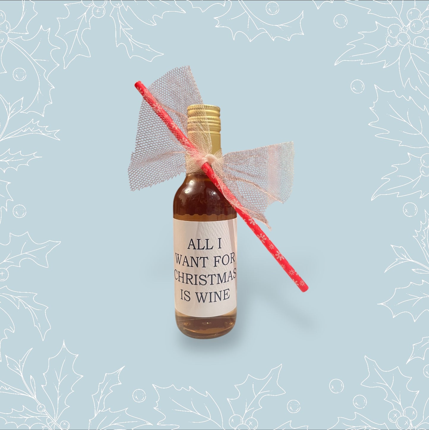 Mini botella de vino La Cetto