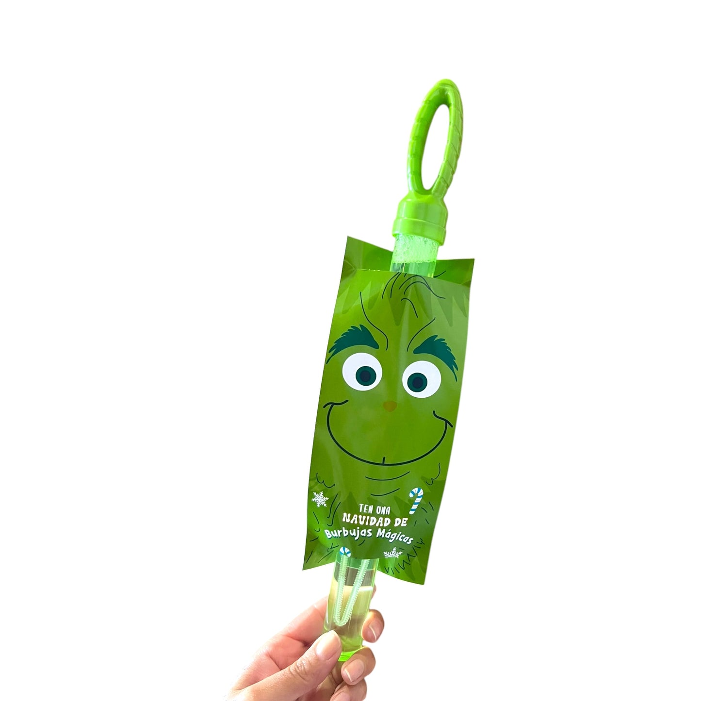 Blister navideño con burbujas