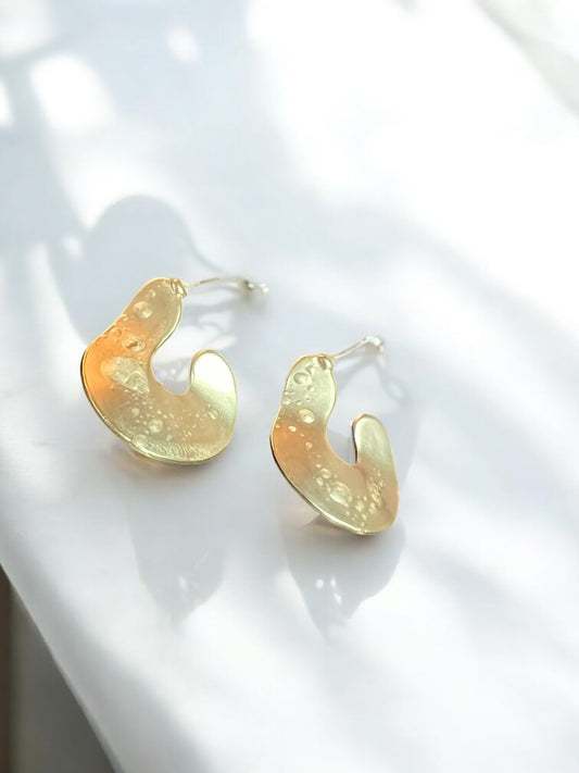 Aretes dorados