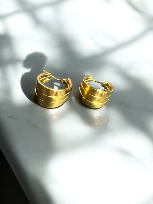 Arracadas color dorado