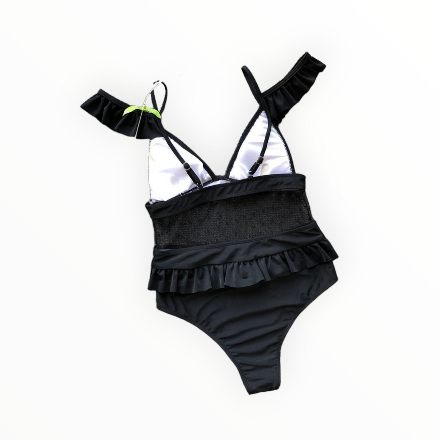 Traje de baño completo para dama trasnparencia
