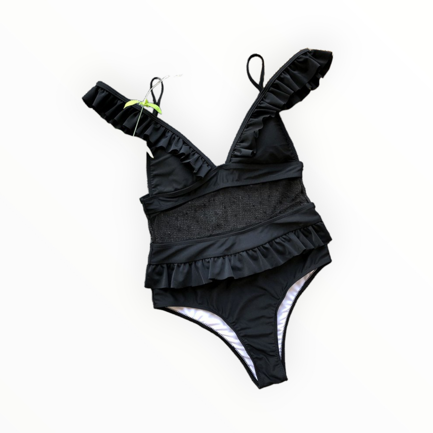 Traje de baño completo para dama trasnparencia