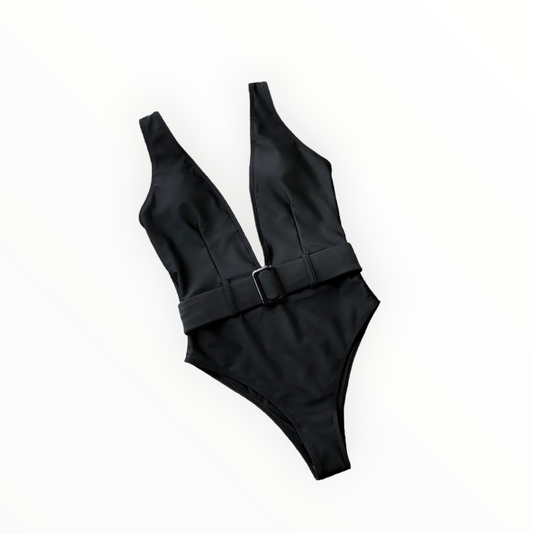 Traje de baño para dama completo con cinto