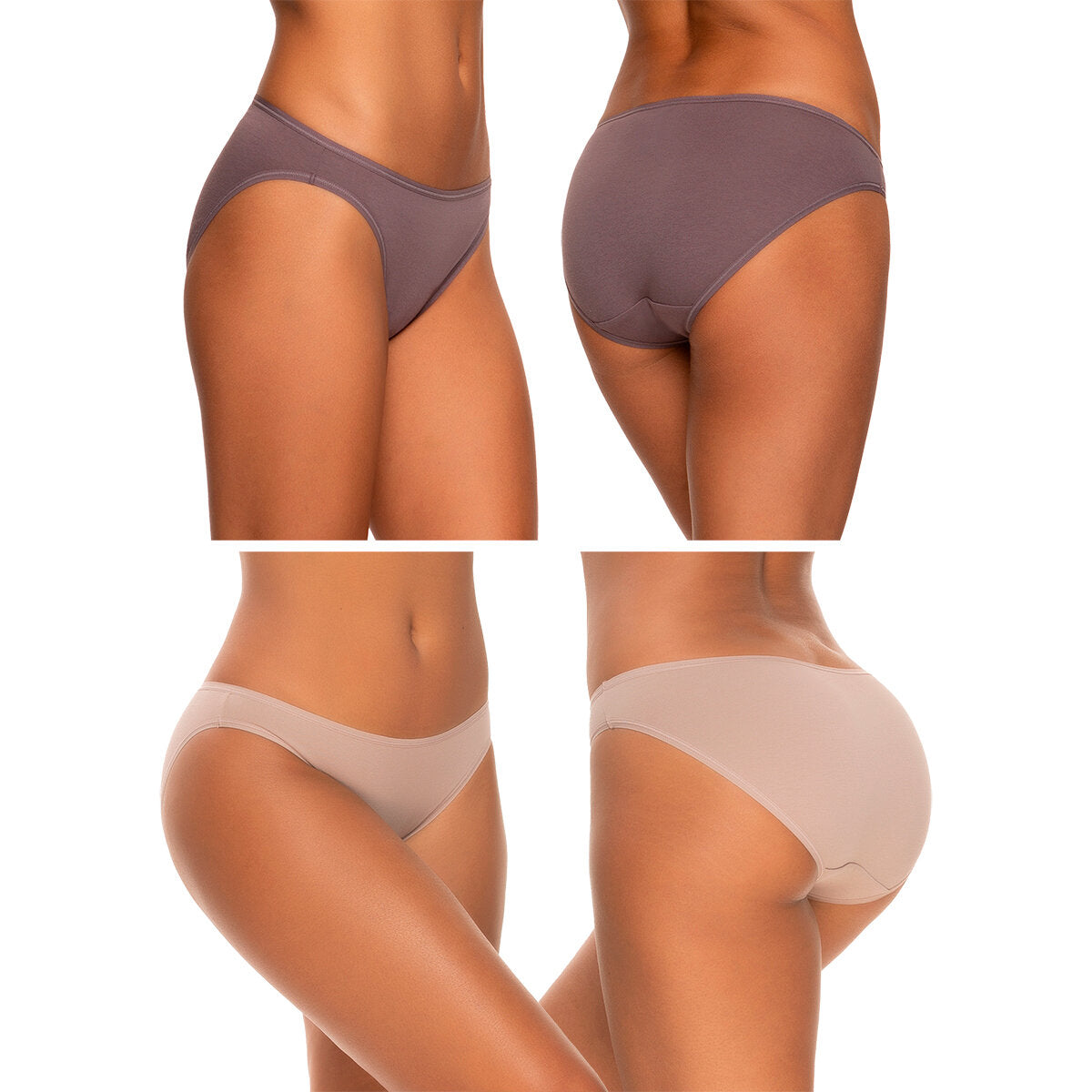 Ropa interior | Bikini | Pantaleta para dama Black Bow 6 piezas