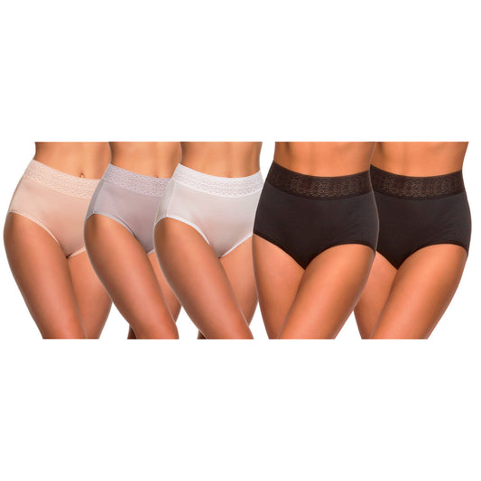 Ropa interior | Bikini | Pantaleta para dama Black Bow 5 piezas