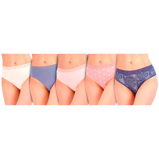 Bikini | Pantaleta para dama Lucky 5 pack
