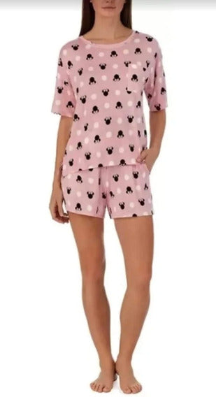 Set de pijama para dama short y blusa Minnie