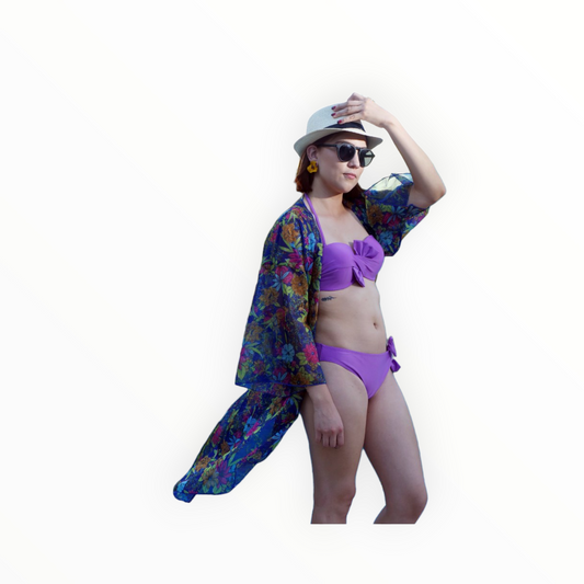 Traje de baño 2 piezas para dama Moño