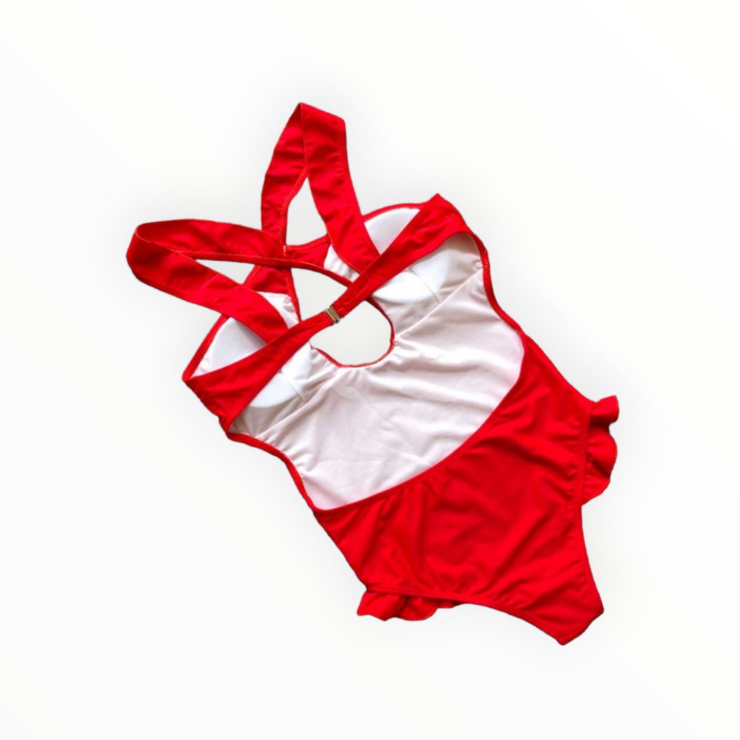 Traje de baño completo para dama olanes