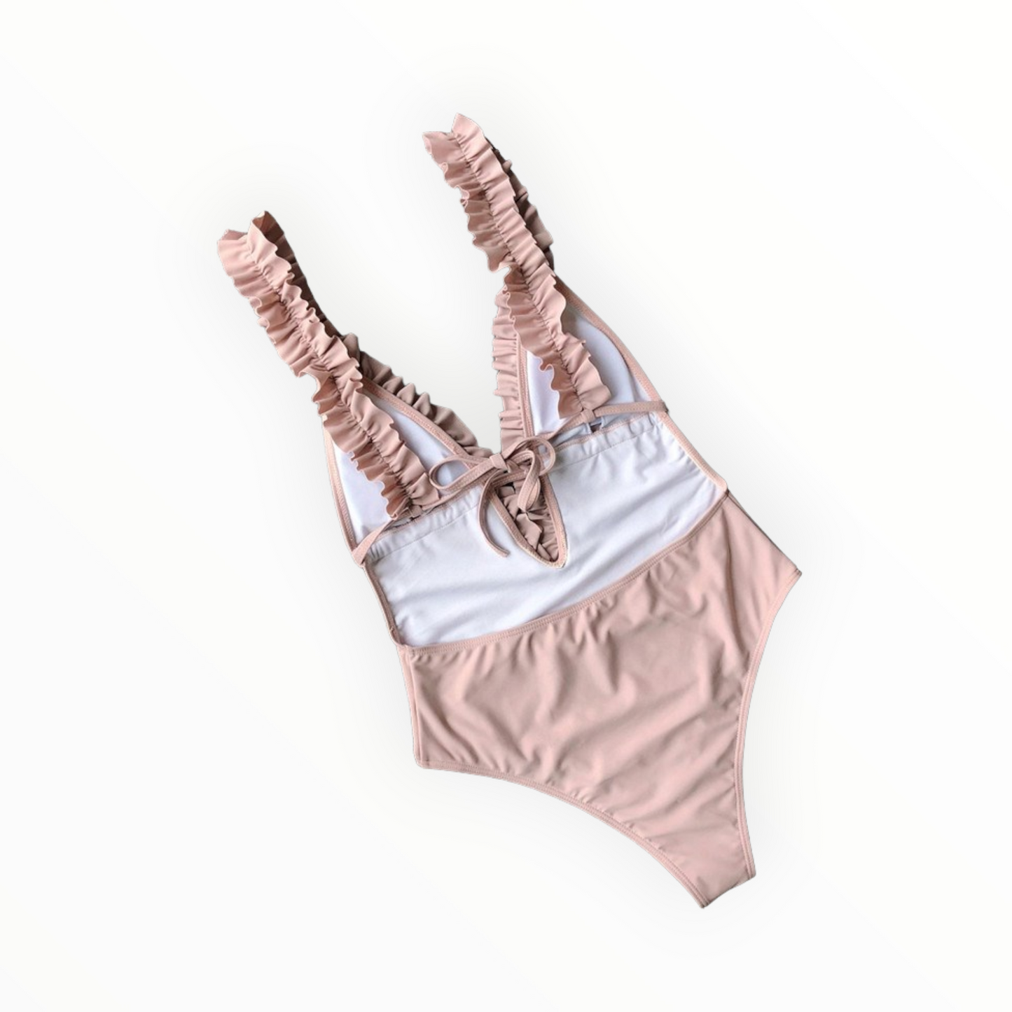 Traje de baño completo para dama olanes