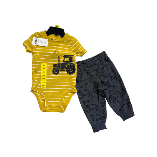 Conjunto de 2 piezas de Pañalero y pants niño Carter´s