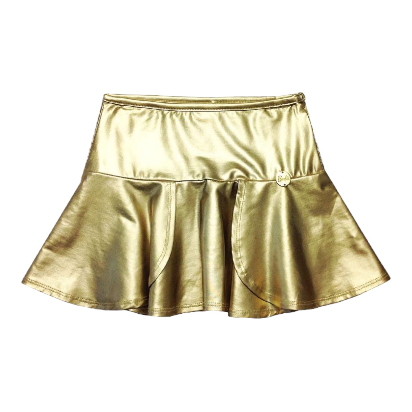 Falda Dorada para niña Barbie