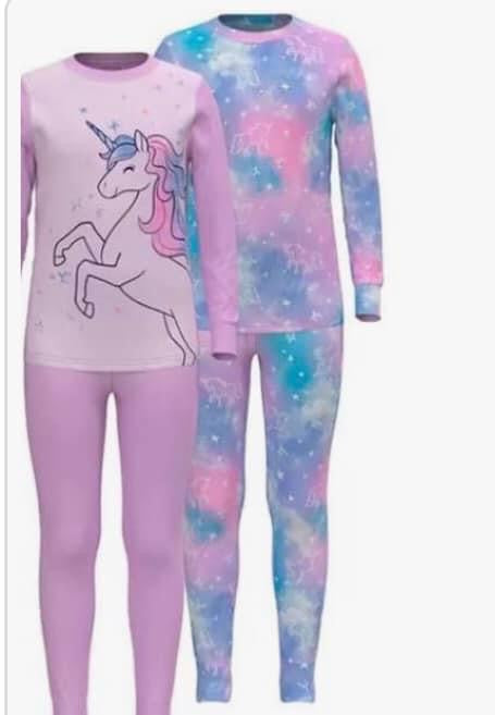 Set de 4 piezas Pijama de niña