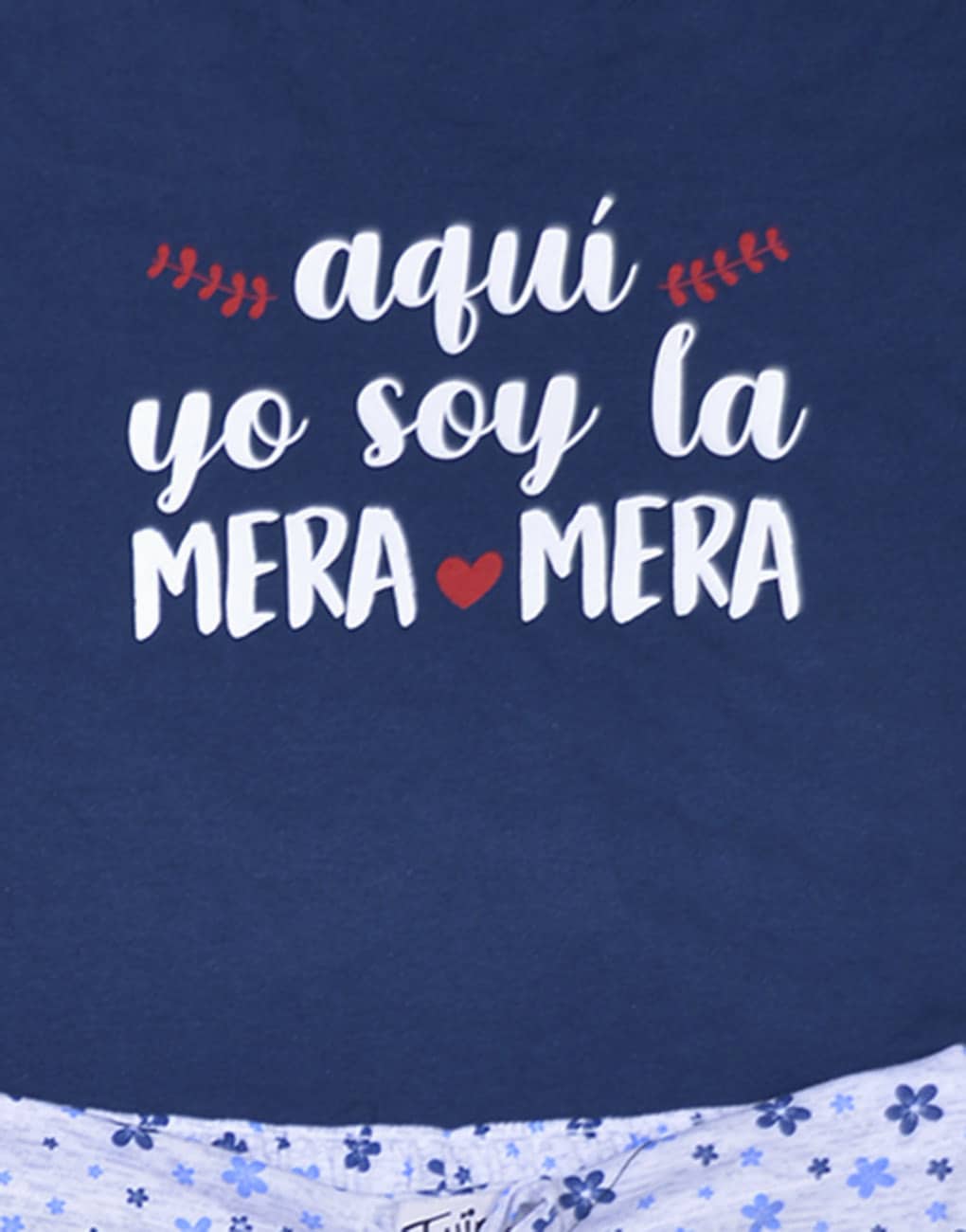 Pijama de short para mujer -Soy la mera mera-