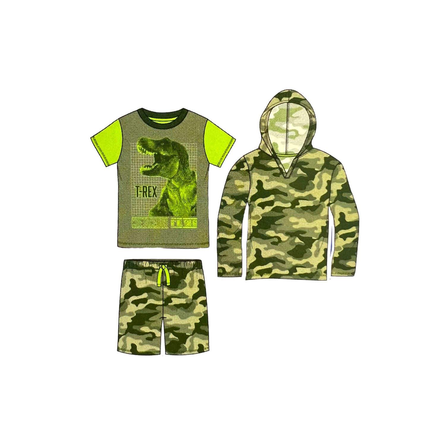 Set de Pijama niño 3 piezas Saint EVe