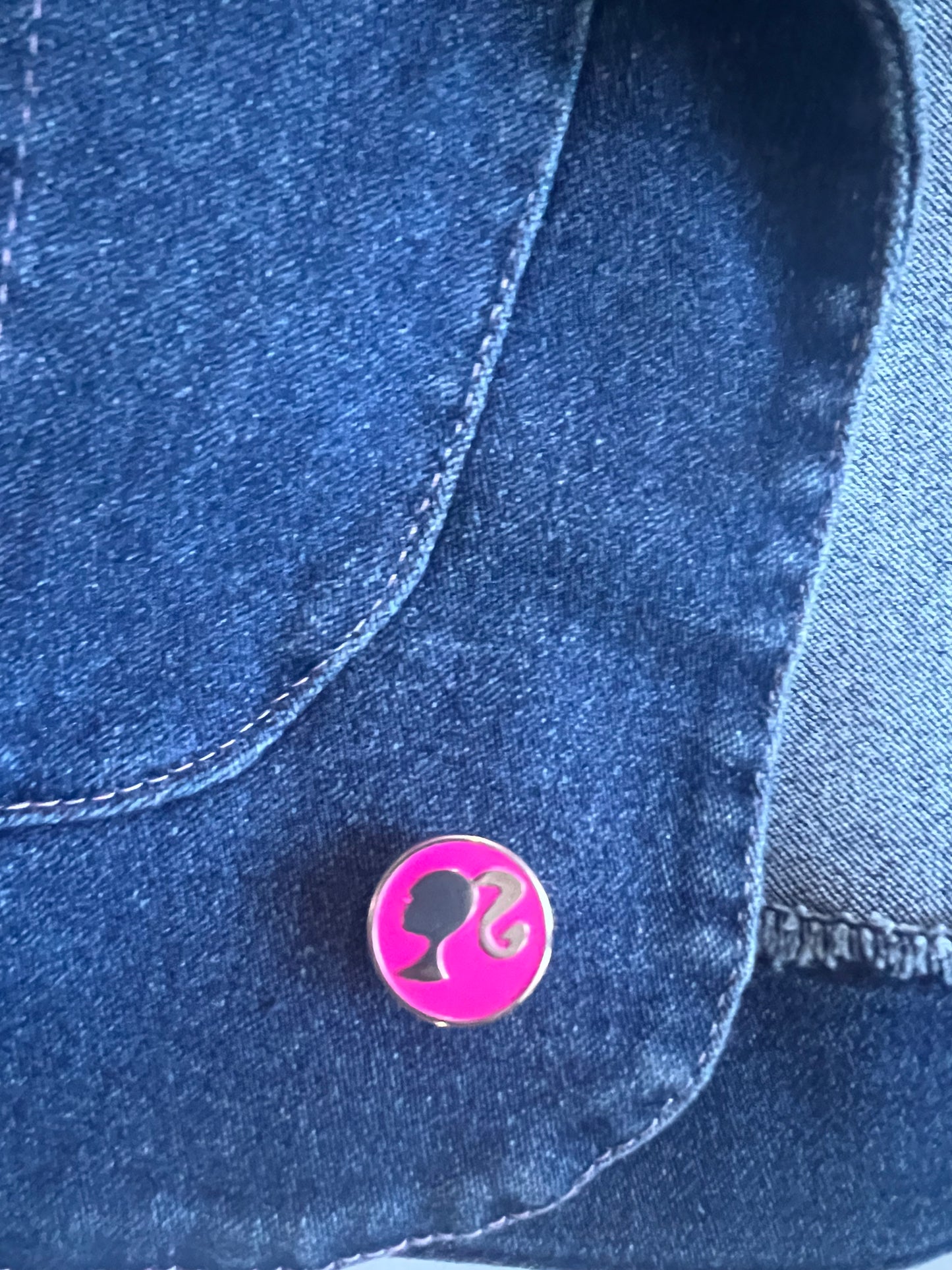 Chaleco Mezclilla para niña Barbie
