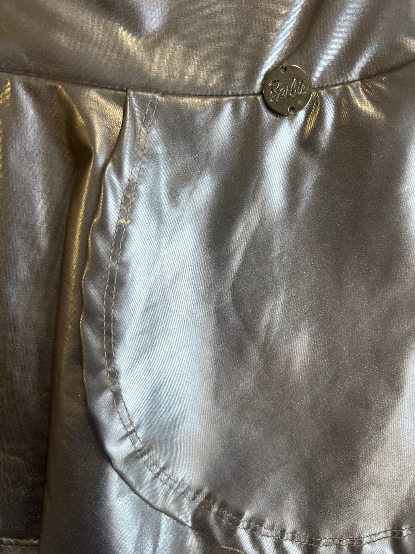 Falda Dorada para niña Barbie