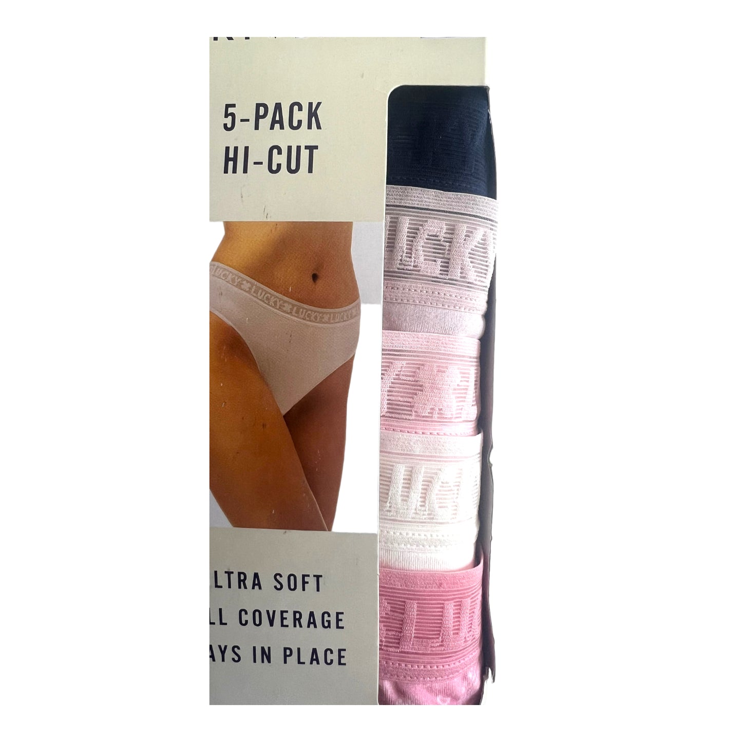 Bikini | Pantaleta para dama Lucky 5 pack