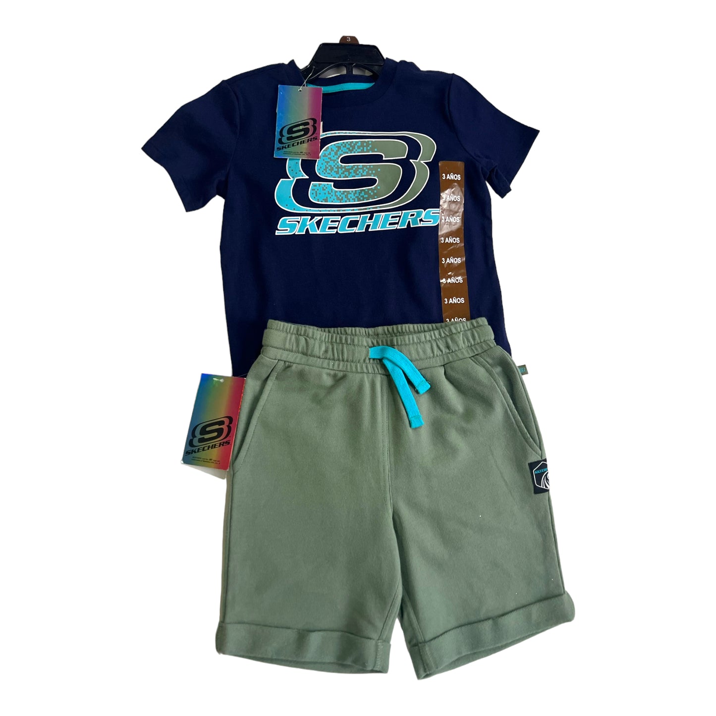 Conjunto de 2 piezas para niño Skechers