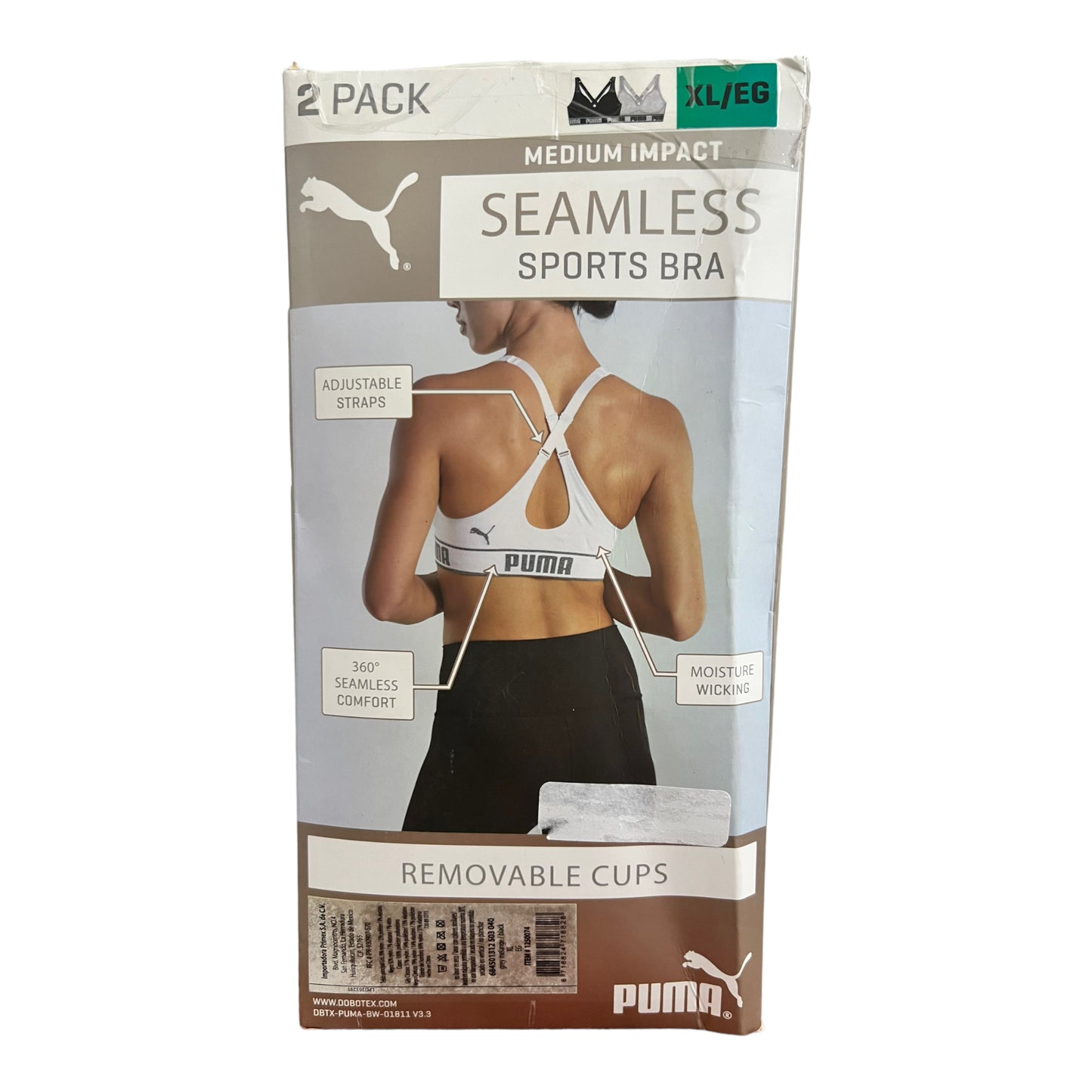 Seamless sports bra Puma