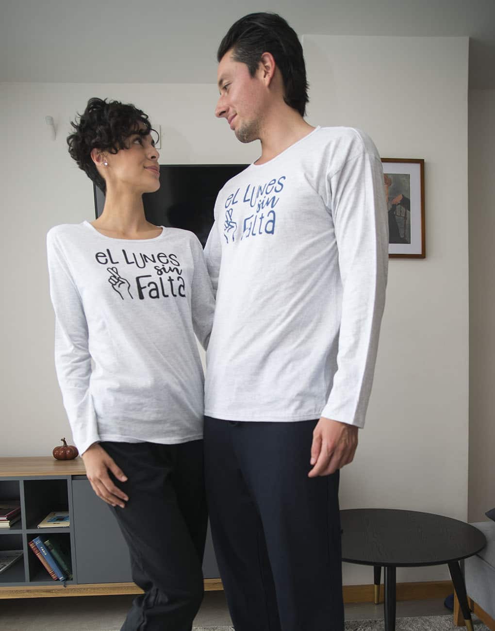 Pijama para Mujer El Lunes sin Falta - Opcion parejas -