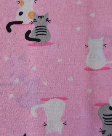 Pijama de short para mujer - Señora de los gatos -