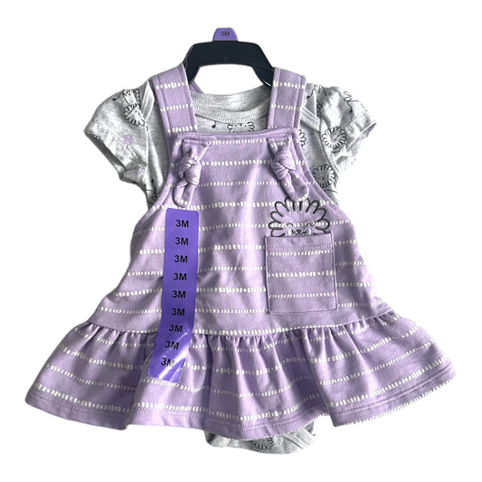 Conjunto de 2 piezas de Pañalero y Falda Pekkle