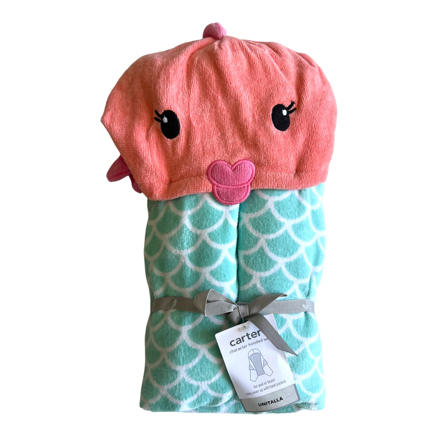 Toalla con capucha para niña Carter´s