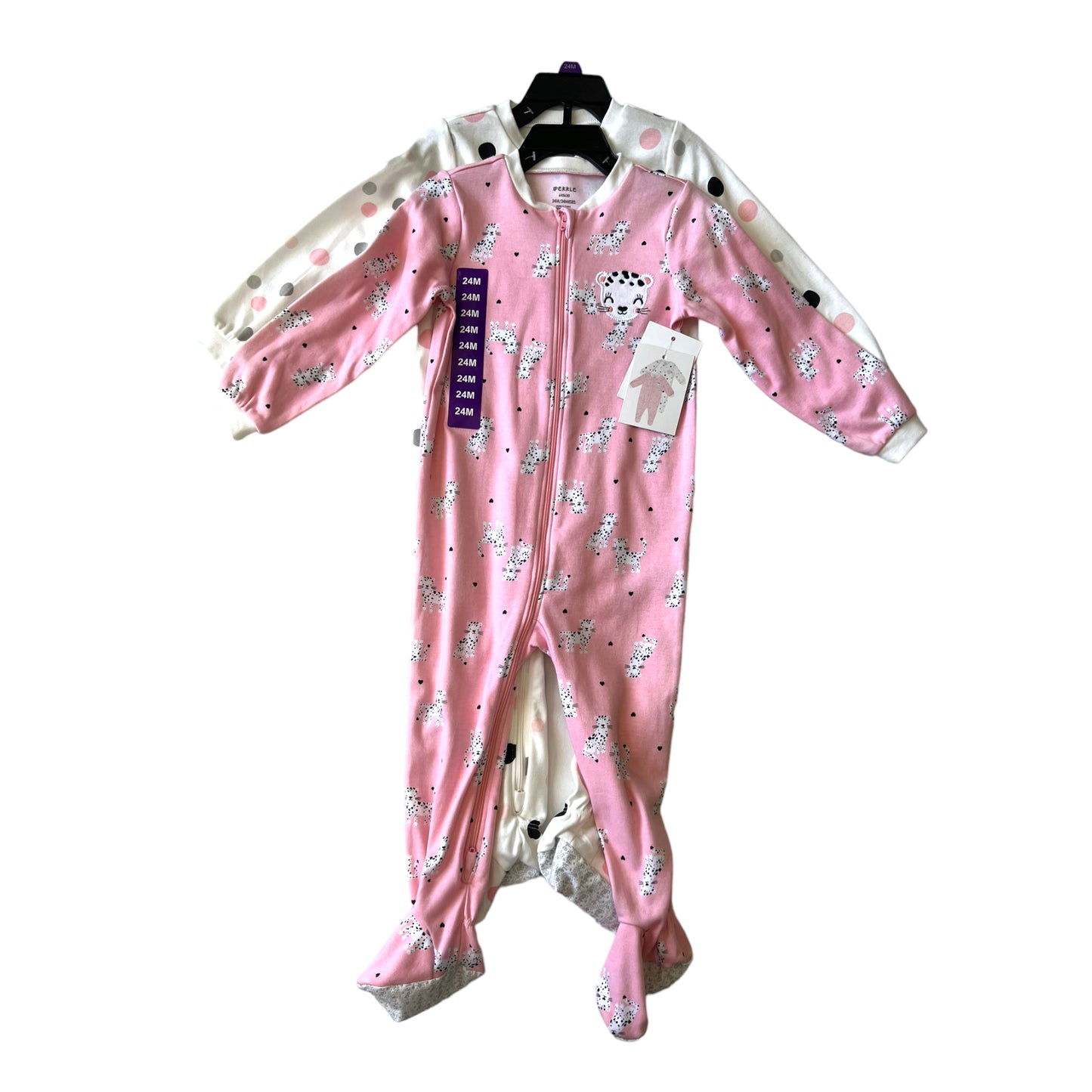 Set de 2 mameluco para niña Pekkle