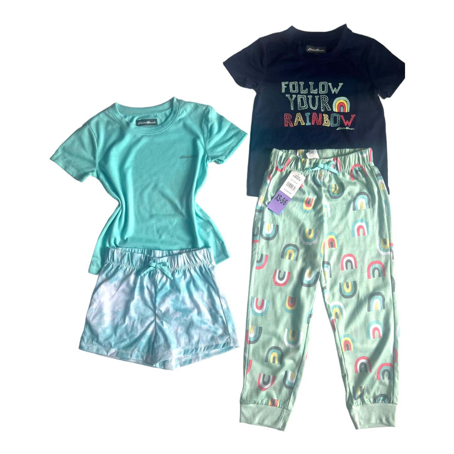 Set de 4 piezas Pijama de niña