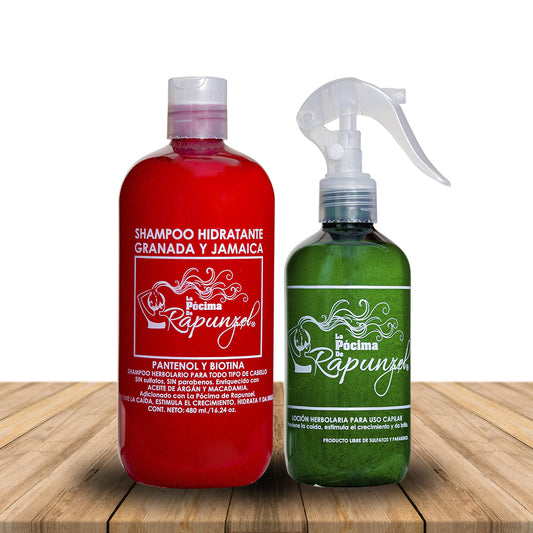 Kit Shampoo hidratante Rapunzel
