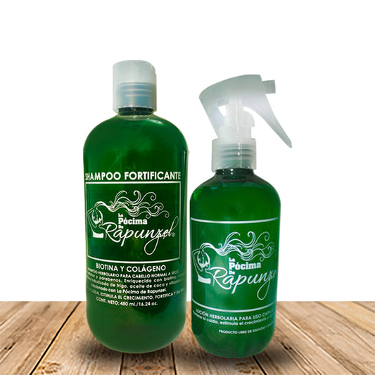 Kit Shampoo fortificante Rapunzel