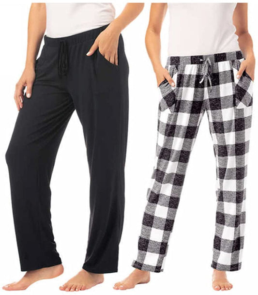 Set de 2 pants de pijama para dama Lucky