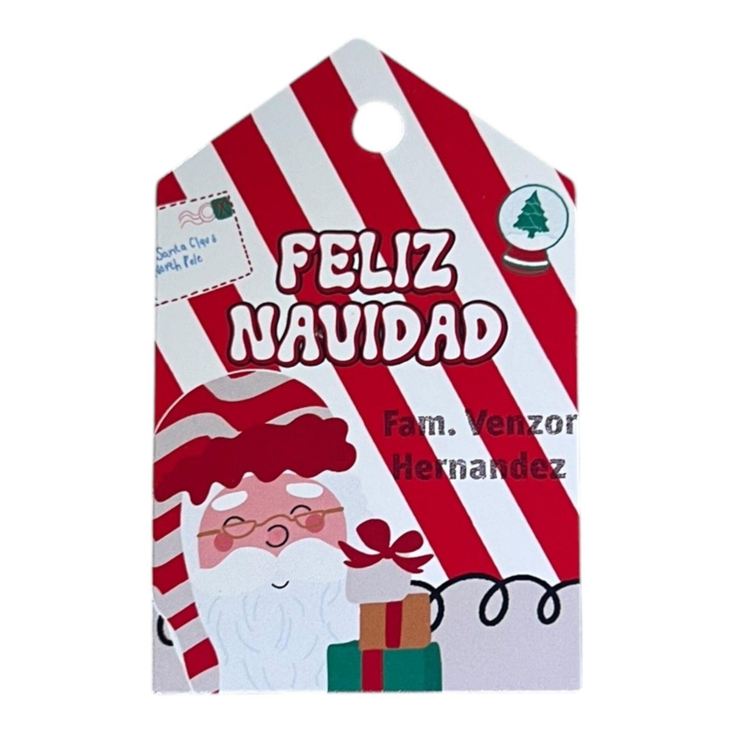 Tag Navideñas para regalos