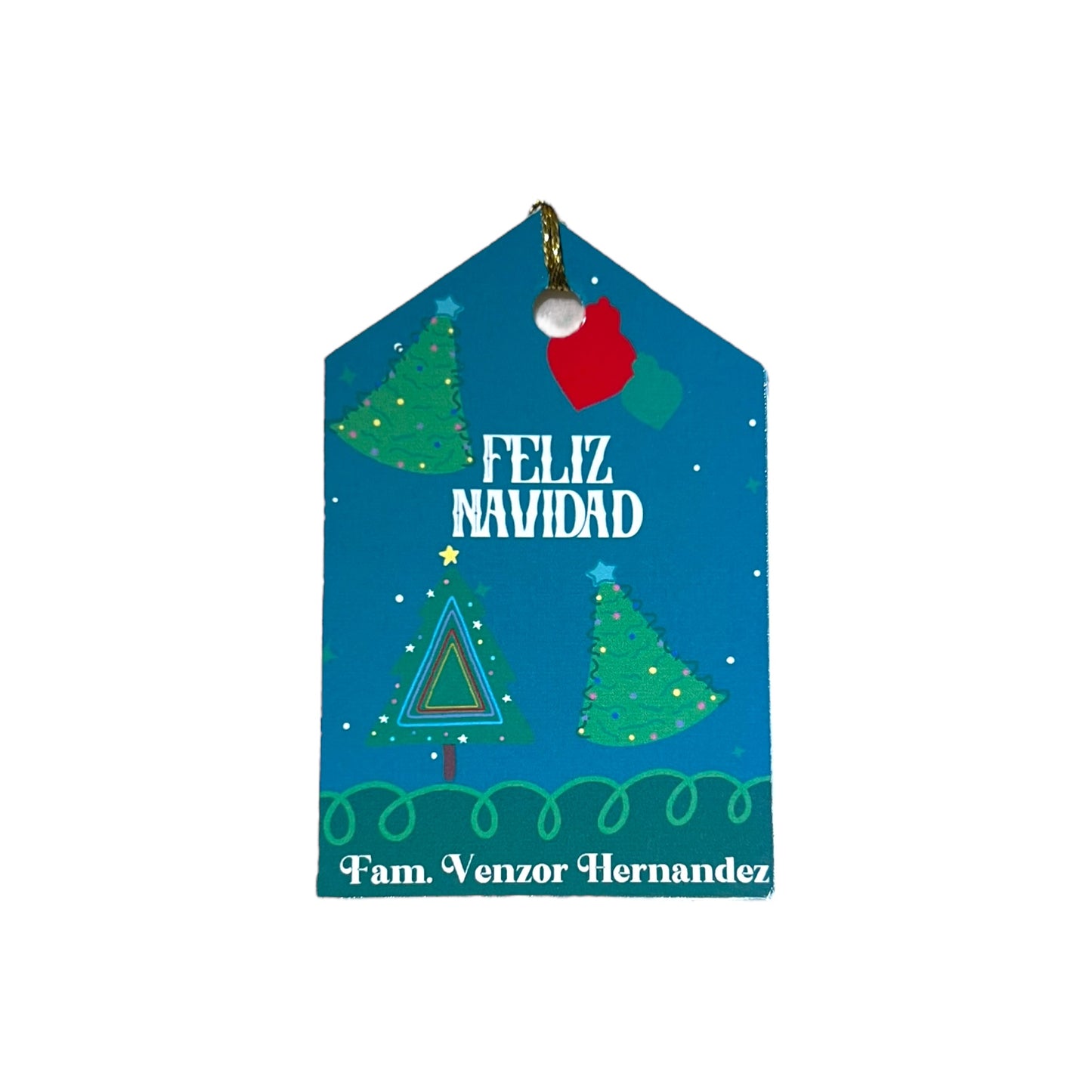 Tag Navideñas para regalos