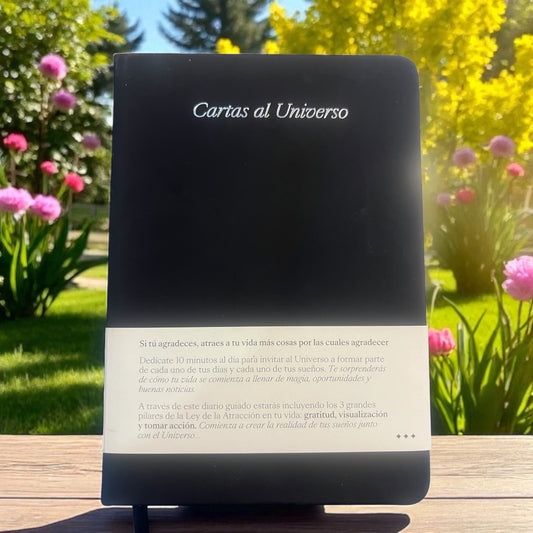 Diario de gratitud y manifestación Cartas al Universo