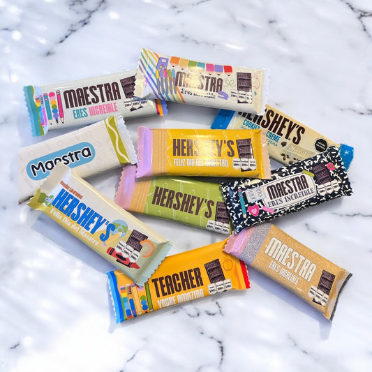 Pack de 10 Chocolate Hersheys 27gr Día del maestro