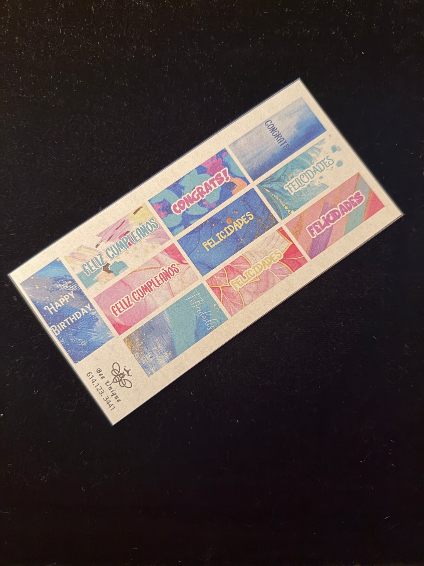 Pack de 10 Money Holders para regalo | Sobres para dinero surtidos para cumpleaños y fiestas