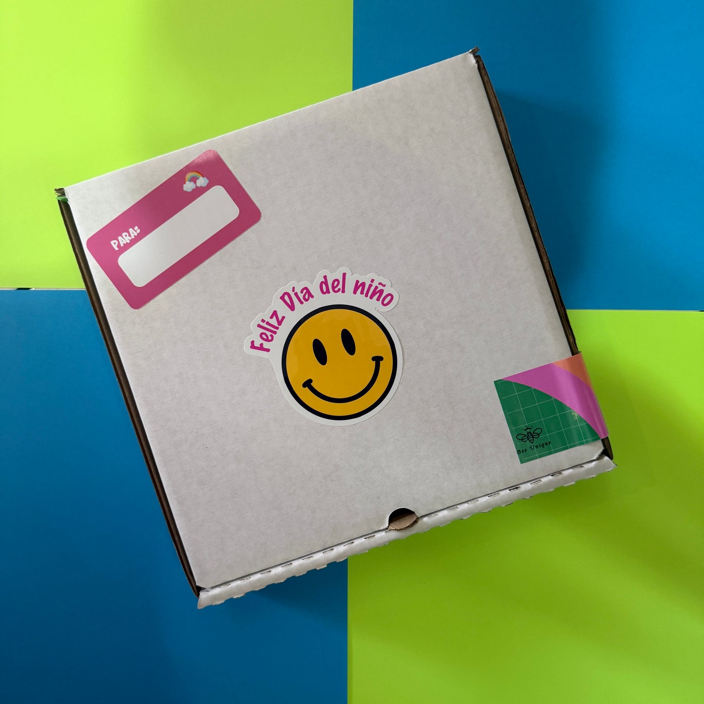 Caja con kit completo del dia del niño