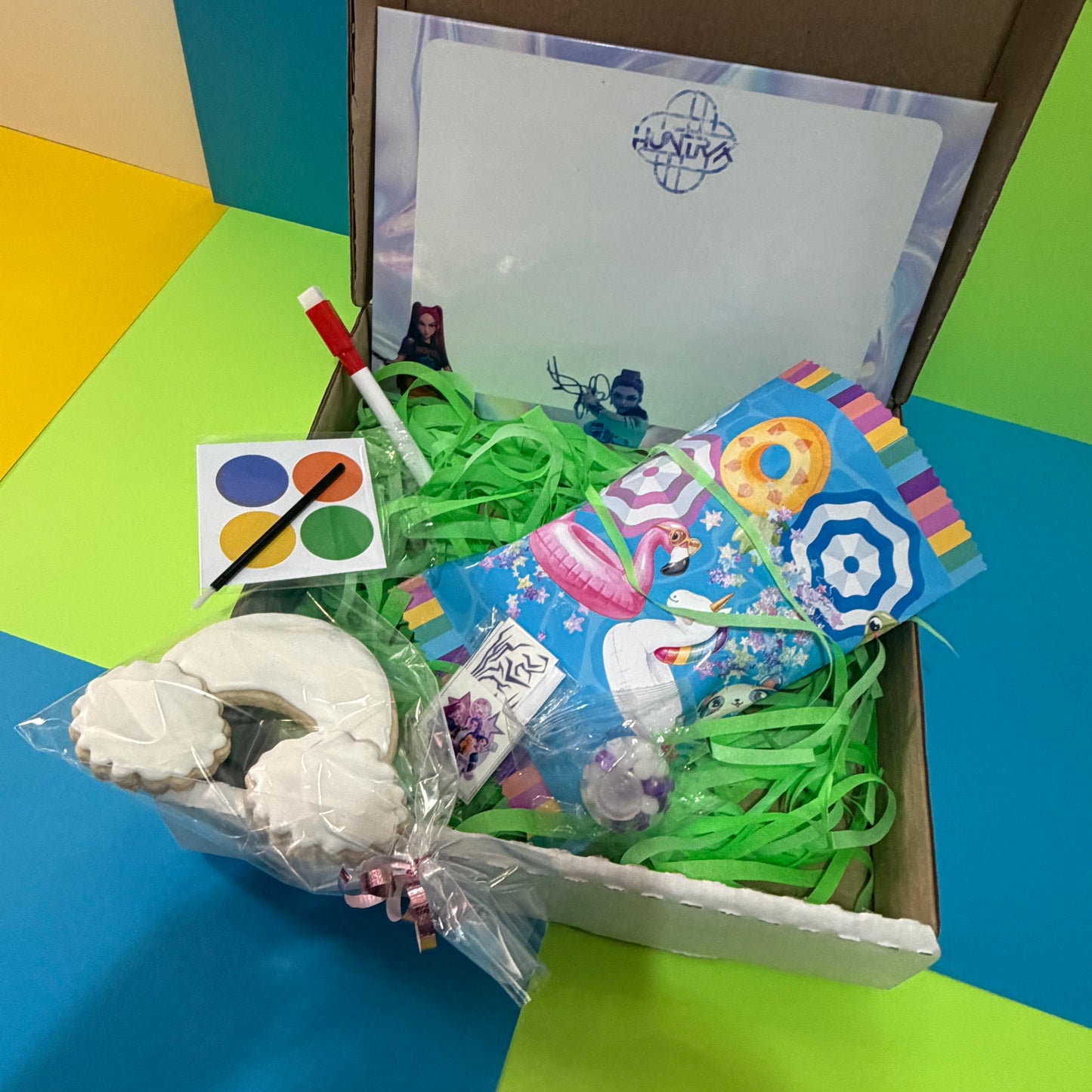 Caja con kit completo del dia del niño