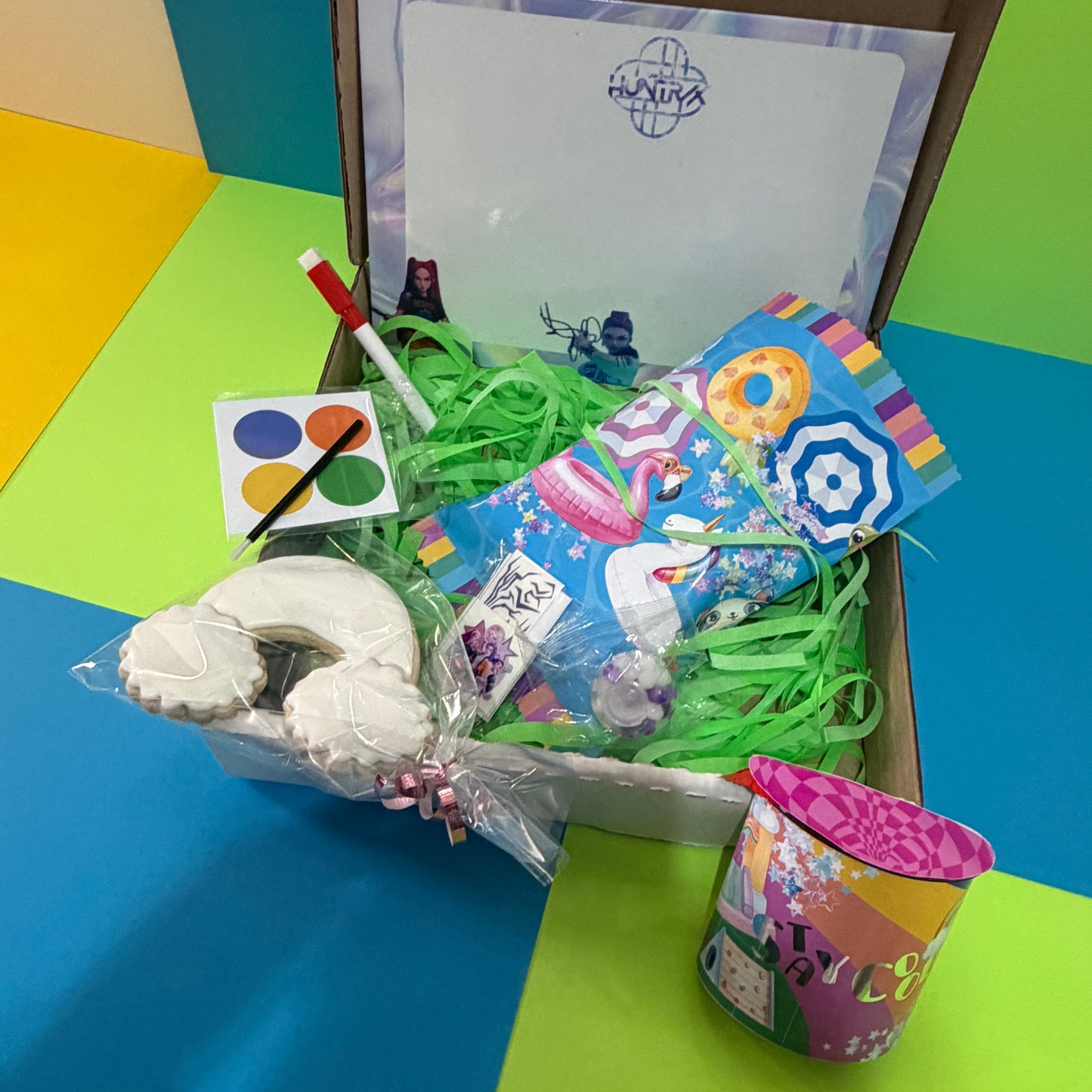 Caja con kit completo del dia del niño