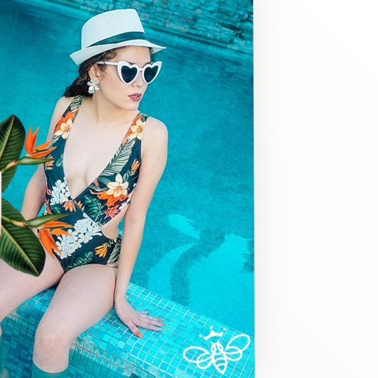 Traje de baño monokini para dama