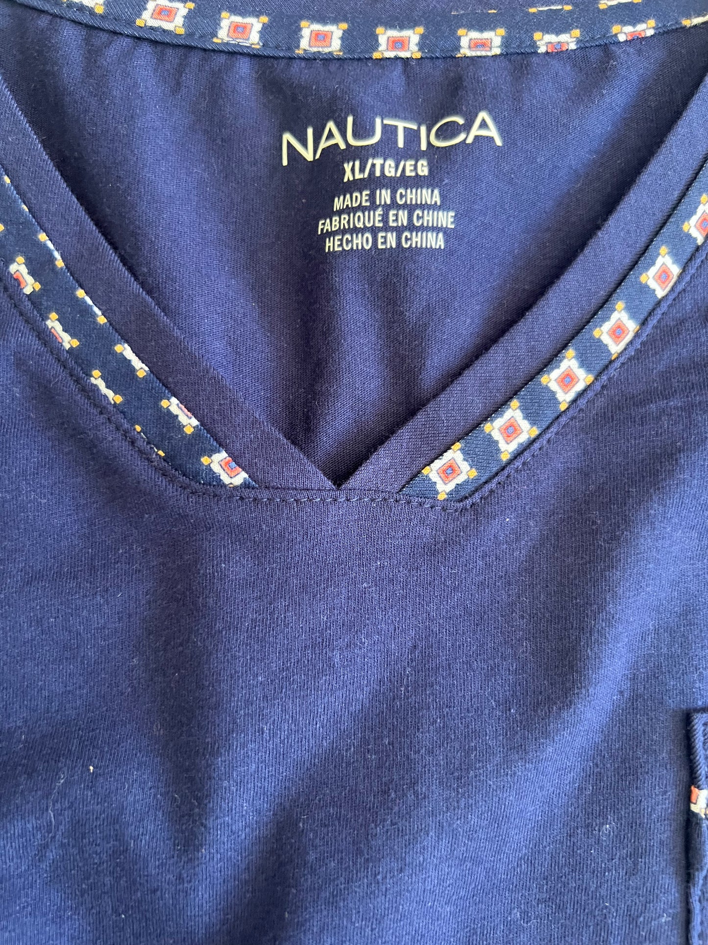Set de 3 piezas pijama para dama Nautica