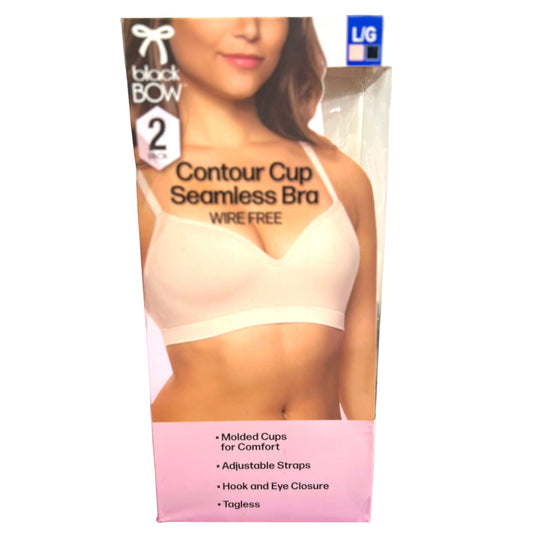 Brasier sin costura Black Bow