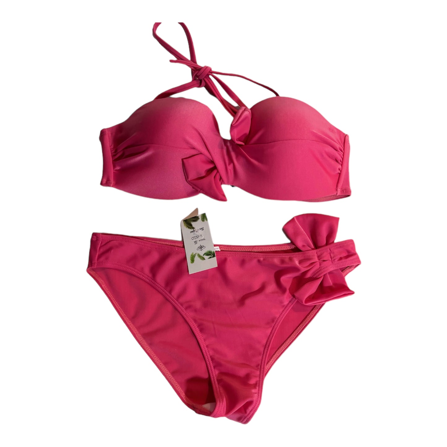 Traje de baño 2 piezas para dama Moño