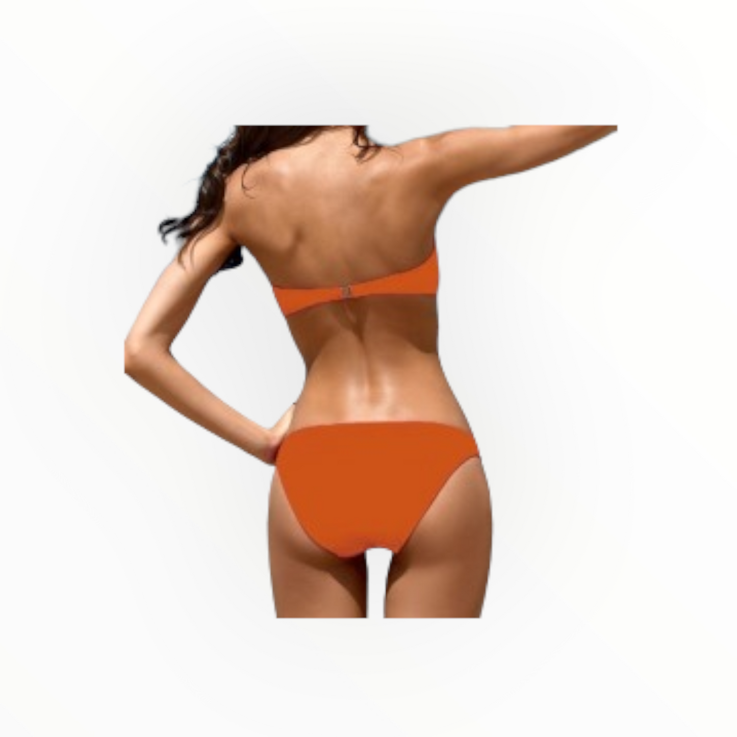 Traje de baño 2 piezas para dama Moño